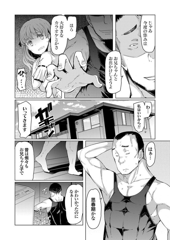 【オリジナルエロ漫画】妹に嫌われて兄貴が妹がラブホに入るのを目撃・・・なんでも言うこと聞くから黙っててと言われたから肉便器にしたったw2